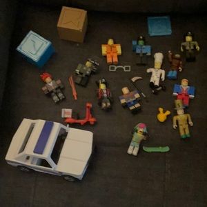Set of roblox action figures